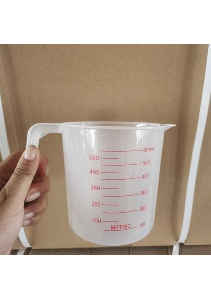 Şeffaf 1000ML 250-1000ML Mezun Ölçüm Kabı Sıvı Kabı Epoksi Reçine Silikon Yapma Aracı Şeffaf Karıştırma Kabı Plastik Ölçüm Kabı (Yurt Dışından)
