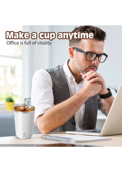 Pembe 350 ml Otomatik Kendini Karıştıran Manyetik Kupa Kapsül Silindirik Manyetik Karıştırma Çubuğu Aşınmaya Dayanıklı Akıllı Mikser Termos Bardak Aksesuarları (Yurt Dışından) fırsatları