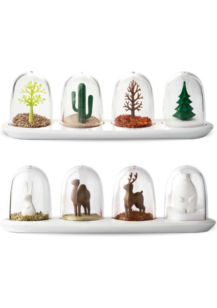 Hayvanlar Baharat Kavanoz Seti Sevimli Şeffaf Pp Dört Mevsim Bitki Hayvanlar Baharat Kavanoz Tuz Şeker Biber Çalkalayıcı Pişirme Aracı Mutfak Malzemeleri (Yurt Dışından) modelleri