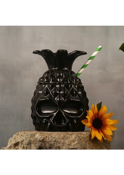 I1 590ML 175-750ML Hawaii Seramik Tiki Kupa Yaratıcı Porselen Bira Şarap Sürahisi Parti Kokteyl Cam Bardak Bar Aracı (Yurt Dışından) indirimleri
