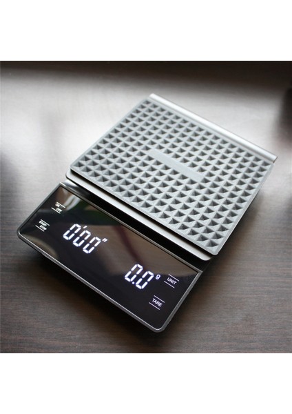 Elektronik Terazi 3kg-0.1g Akıllı Kahve Terazisi Mutfak Gıda Terazisi Dijital Elektronik Terazi Zamanlayıcı ile Hassas Takı Ölçeği Mini Ev Tartı (Yurt Dışından) fırsatları