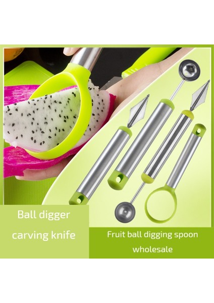 01 Meyve Topu Oyma Bıçağı Çok Fonksiyonlu Dayanıklı Meyve Planya Paslanmaz Çelik Hamuru Kepçe Meyve Topu Seçici Meyve Topu Kazıcı (Yurt Dışından) fırsatları