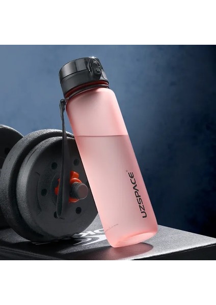 Kızdırma Pembe 350 ml Yüksek Kaliteli Su Şişesi 500 ml 1000 ml Bpa Ücretsiz Sızdırmaz Taşınabilir Içecek Şişeleri Spor Salonu Çevre Dostu (Yurt Dışından)