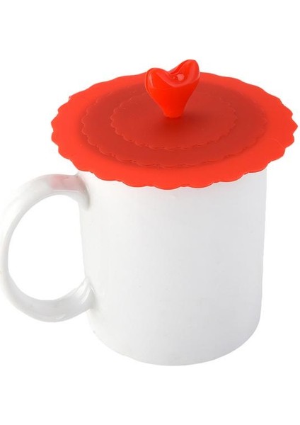 Yeşil Antidust Kapaklar Çay Bardağı Kapağı Ev Sızdırmaz Silikon Bardak Kapakları Isıya Dayanıklı Yeniden Kullanılabilir Mühürlü Kase Kapağı Cam Kupalar Kap (Yurt Dışından)