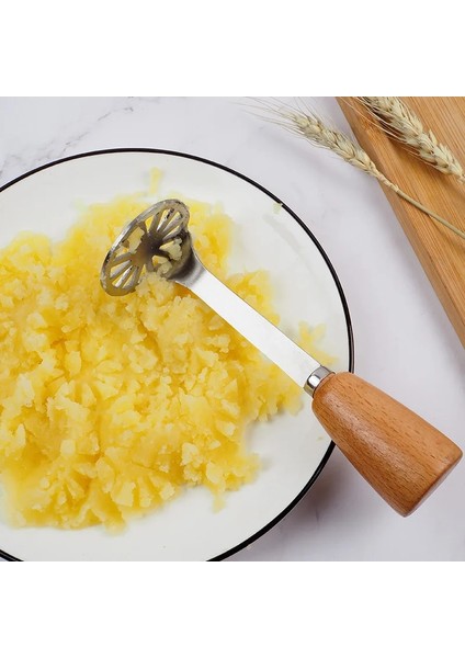 Simli Paslanmaz Çelik Preslenmiş Patates Ezici Ricer Püre Suyu Yapımcısı Araçları Mutfak Patates Itici Pürüzsüz Patates Püresi Kırıcı Meyve (Yurt Dışından) modelleri