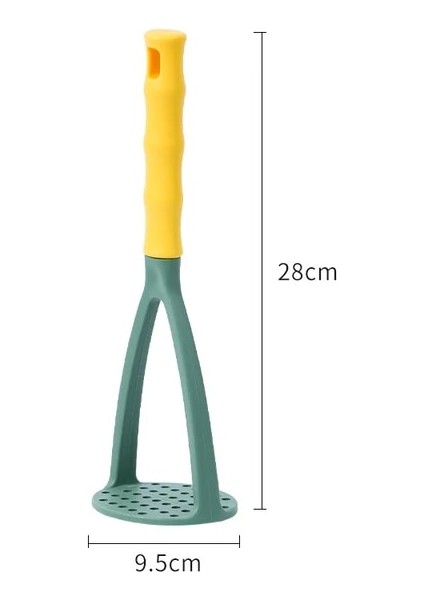 Stil 4 2023 Yeni Manuel Patates Ezici Mutfak Sarımsak Püresi Havuç Püresi Makinesi Patates Basın Itici Bebek Tamamlayıcı Gıda Yapma Aracı (Yurt Dışından)