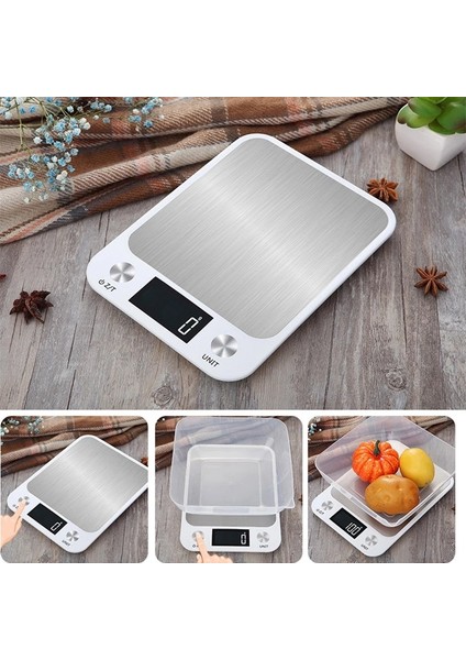 Siyah 10KG Xiaomi Mutfak Terazisi 15KG/1G Tartı Gıda Kahve Dengesi Akıllı Elektronik Dijital Terazi Pişirme ve Pişirme Için Paslanmaz Çelik Tasarım (Yurt Dışından) modelleri