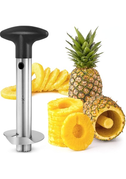 Mor Ananas Dilimleme Ananas Soyucu Paslanmaz Çelik Ananas Tart Kolay Çekirdek Temizleme Için Ananas Kesici Meyve Ananas Dilimleme (Yurt Dışından)