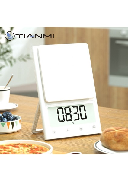 Pembe Ölçek-0.1g Mutfak Terazisi 5 Kg/1g Dijital Gram ve Ons Pişirme Kahve Saati Çalar Saat Zamanlayıcı Akıllı Gıda Ölçeği Braketi ile (Yurt Dışından) fiyatları