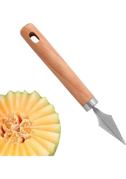 Karpuz Kesici Karpuz Kesici Dilimleme, Paslanmaz Çelik Meyve Dilimleme, Meyve Oyma Aracı, Kavun Kesici, Ahşap Saplı Meyve Aracı, Mutfak Alet (Yurt Dışından) modelleri