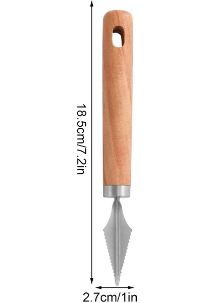 Karpuz Kesici Karpuz Kesici Dilimleme, Paslanmaz Çelik Meyve Dilimleme, Meyve Oyma Aracı, Kavun Kesici, Ahşap Saplı Meyve Aracı, Mutfak Alet (Yurt Dışından) indirimleri