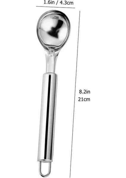 Dondurma Kaşığı 1 Pc Paslanmaz Çelik Mutfak Alet Seti Meyve Bıçağı Tart Kavun Kepçe Mutfak Oyma Bıçağı Peynir Çikolata Patates Soyma (Yurt Dışından)