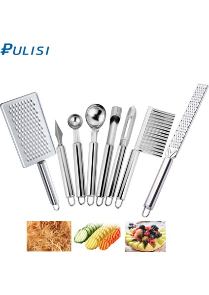 Dondurma Kaşığı 1 Pc Paslanmaz Çelik Mutfak Alet Seti Meyve Bıçağı Tart Kavun Kepçe Mutfak Oyma Bıçağı Peynir Çikolata Patates Soyma (Yurt Dışından)