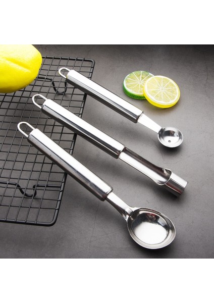 Dondurma Kaşığı 1 Pc Paslanmaz Çelik Mutfak Alet Seti Meyve Bıçağı Tart Kavun Kepçe Mutfak Oyma Bıçağı Peynir Çikolata Patates Soyma (Yurt Dışından)