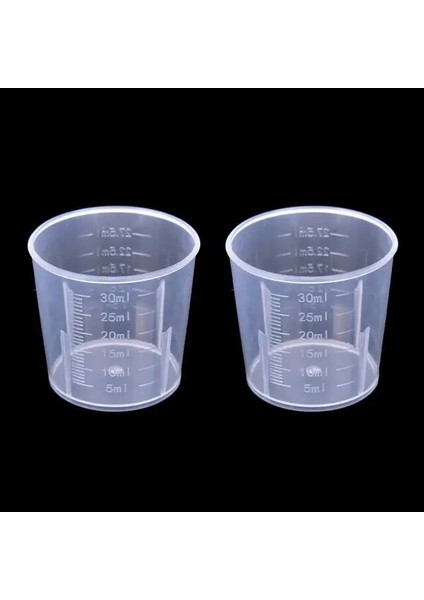 2 Adet 30ML 20/30/50/300/500/1000ML Plastik Sürahi Dekantör Şişe Ağzı Yüzey Mutfak Aracı Malzemeleri Ölçüm Kabı (Yurt Dışından)