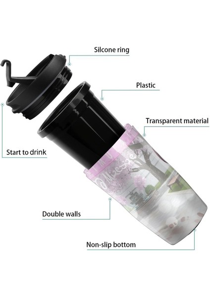 350 ml Yeni Yandere Chan Seyahat Kahve Kupa Kahve Fincanı Güzel Kahve Fincanı Kahve Kupa Kahve Kupaları Yaratıcı (Yurt Dışından) fırsatları