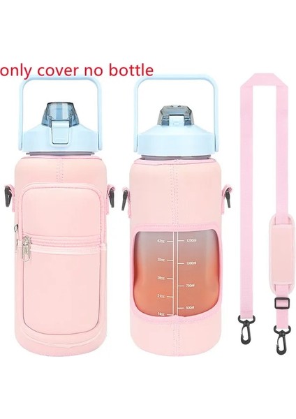 14 Plastik Toka 2.0l 2l Su Şişesi Kapağı Yalıtkan Kol Çantası Tumbler Şişe Kutusu Çantası Askı ile Taşınabilir Kamp Açık Spor Drinkware Çanta (Yurt Dışından)