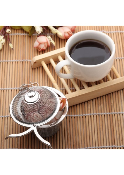 6.5cm 1 Adet Paslanmaz Çelik Çorba Tadı Baharat Kutusu Sepeti Salamura Tencere Cüruf Ayırma Kevgir Süzgeçler Pişirme Örgü Filtre Aracı (Yurt Dışından) fırsatları