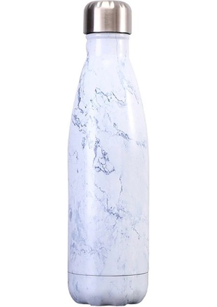 No.6 500 ml Yalıtımlı Paslanmaz Çelik Termos Kupa Spor Su Şişesi Kızlar Için Yıldızlı Gökyüzü Yüzey Termos Kahve Fincanı Şişe (Yurt Dışından)