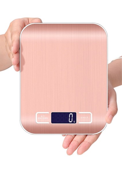 Pembe 10 kg Dijital Mutfak Terazisi 5 Kg/10 kg Gıda Ölçeği Steeprecision Ölçeği Pişirme Için Gram Ölçekler Mutfak Pişirme Pişirme Ölçeği (Yurt Dışından)