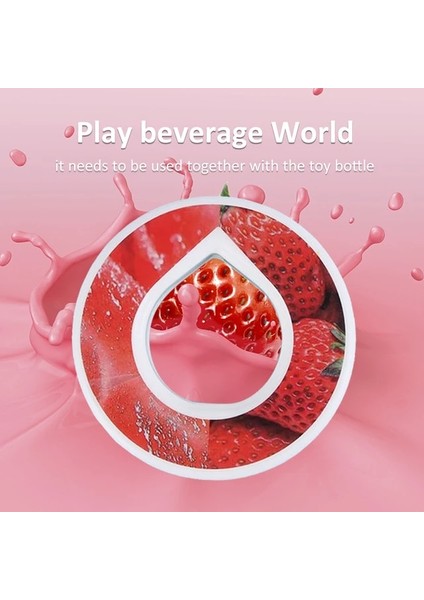 Çilek 1pc 1-5pcs Tatlandırıcı Kapsüller Hava Kokusu Meyve Aroması 0 Şekerli Plastik Su Içecek Şişesi Aromalı Içecek Için Aroma Pod Su Şişeleri (Yurt Dışından)