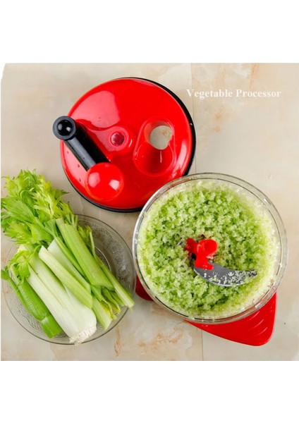 Çok Fonksiyonlu Manuel Mutfak Robotu Kıyma Makinesi Sebze Doğrama Yumurta Blender Mutfak Et ve Kümes Hayvanları Araçları (Yurt Dışından)