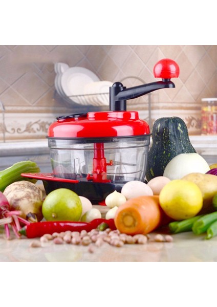 Çok Fonksiyonlu Manuel Mutfak Robotu Kıyma Makinesi Sebze Doğrama Yumurta Blender Mutfak Et ve Kümes Hayvanları Araçları (Yurt Dışından)