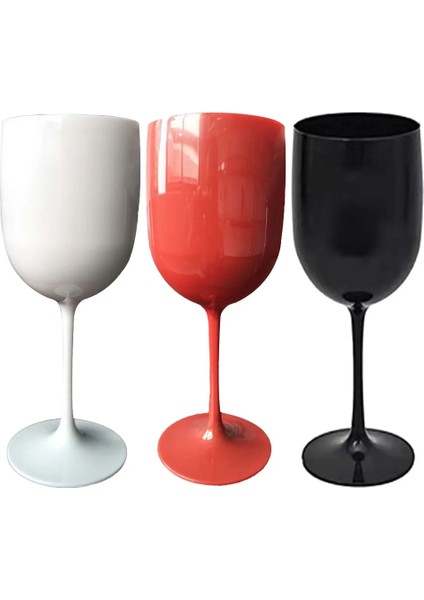 Beyaz 401-500 ml 1 Adet Plastik Kadeh Şampanya Kadehi Flüt Kadeh Takımı Şarap Bardağı Parti Ziyafet Bardağı Bira Şarap Viski Bardağı 401-500 ml (Yurt Dışından)