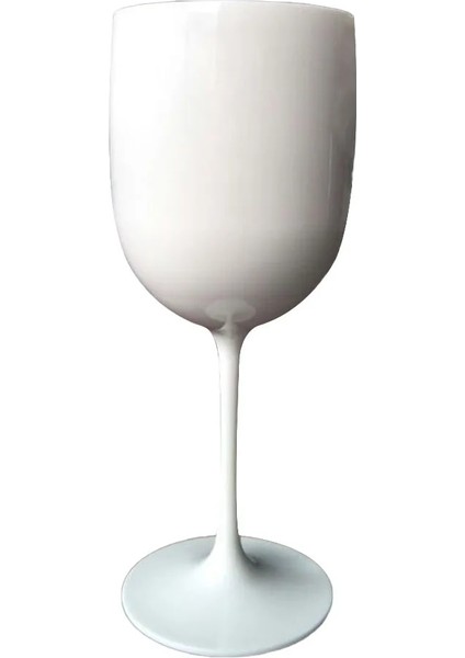 Beyaz 401-500 ml 1 Adet Plastik Kadeh Şampanya Kadehi Flüt Kadeh Takımı Şarap Bardağı Parti Ziyafet Bardağı Bira Şarap Viski Bardağı 401-500 ml (Yurt Dışından)