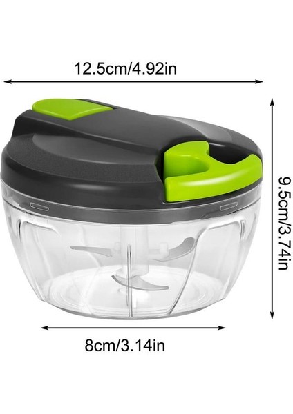 Siyah Mavi Manuel Gıda Parçalayıcı Sebze Meyve Doğrama Aracı Kaymaz El Rende Soğan Mini Ev Manuel Kıyıcı Emek Tasarrufu Mutfak Gadge (Yurt Dışından) modelleri