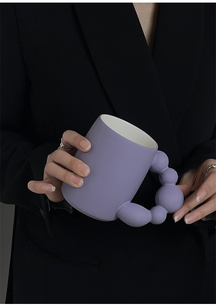 Yeşil 301-400 ml Yaratıcı Sevimli Kabak Boncuk Kahve Süt Kupa Büyük Kapasiteli Dekor Seramik Su Suyu Kulplu Fincan Isıya Dayanıklı Kahvaltı Fincan (Yurt Dışından) indirimleri