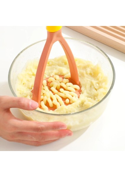 E Plastik Preslenmiş Patates Ezici Ricer Püre Suyu Üreticisi Patates Itici Pürüzsüz Patates Püresi Kırıcı Meyve Araçları Mutfak Aletleri (Yurt Dışından) fırsatları