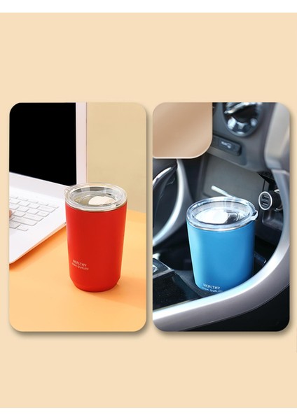 Mavi 401-500 ml Worthbuy 18/8 Kahve Kupa Sızdırmaz Kaymaz Araba Termos Seyahat Termos Bardak Çift Duvar Paslanmaz Çelik Su Şişesi (Yurt Dışından) indirimleri