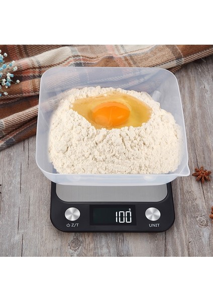 Beyaz 5kg Mutfak Terazisi 15KG/1G Tartı Gıda Kahve Dengesi Akıllı Elektronik Dijital Terazi Pişirme ve Pişirme Için Paslanmaz Çelik Tasarım (Yurt Dışından) fırsatları