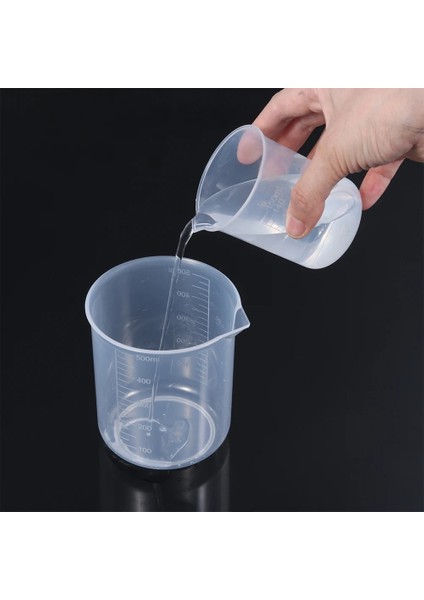 10ML Pipetler 1/4 Adet Plastik Ölçüm Kabı Mutfak Dağıtıcı Bardak Pişirme Malzemeleri Sıvı Sürahi Laboratuvar Kabı Mezun Kupa 4 Boyutları (Yurt Dışından)