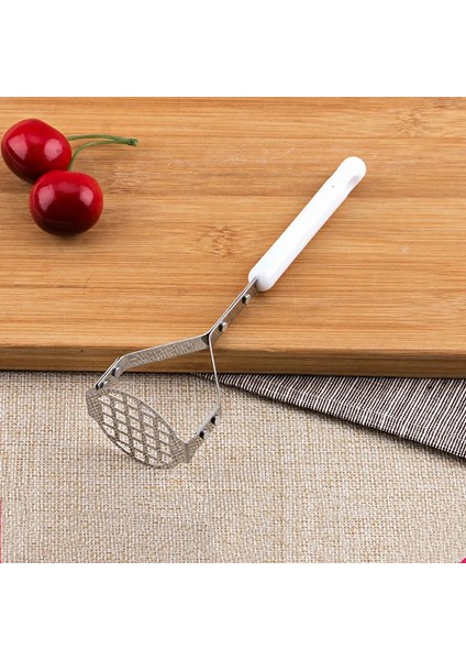 Gösterildiği Gibi Patates Kırıcı Ezici Yeni Patates Püresi Ezici Patates Cipsi Meyve Çamuru Manuel Meyve Paslanmaz Çelik Çamur (Yurt Dışından)