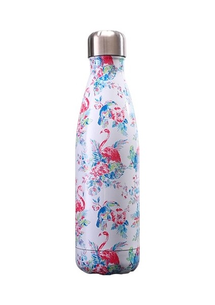No.24 500ML Yalıtımlı Paslanmaz Çelik Termos Kupa Spor Su Şişesi Sıcak Soğuk Su Şişesi Termos Kahve Fincan Şişesi (Yurt Dışından)