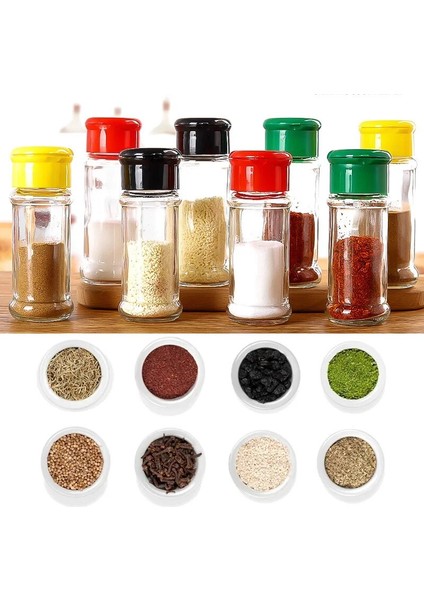 Bir 5-20 Adet 100 ml Plastik Kavanoz Baharat Tuz Biber Çalkalayıcılar Seti Barbekü Baharat Kavanoz Biber Şişesi Çeşni Mutfak Aletleri (Yurt Dışından) modelleri