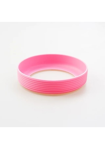 Pembe (9.5 Cm) 16 Renk 9.5 cm Dişli Silikon Bardak Bardak Alt Kapak Fincan Alt Halka Bardak Kol 95 mm Termos Aşınmaya Dayanıklı Kılıf (Yurt Dışından) fiyatları