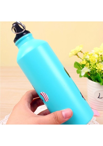 Tavşan 500ML Sevimli Su Şişesi 500 ml Güzel Hayvanlar Yaratıcı Hediye Açık Hava Taşınabilir Spor Bisiklet Kamp Yürüyüş Okul Çocuk Su Şişesi (Yurt Dışından)