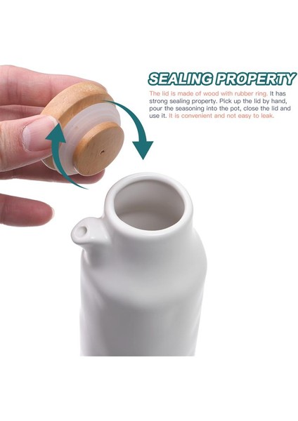Siyah 400 ml Seramik Zeytinyağı Sos Sirke Şişe Şişesi Sıvı Çeşni Dağıtıcı Baharat Sos Teknesi Mutfak Pişirme Araçları (Yurt Dışından) indirimleri