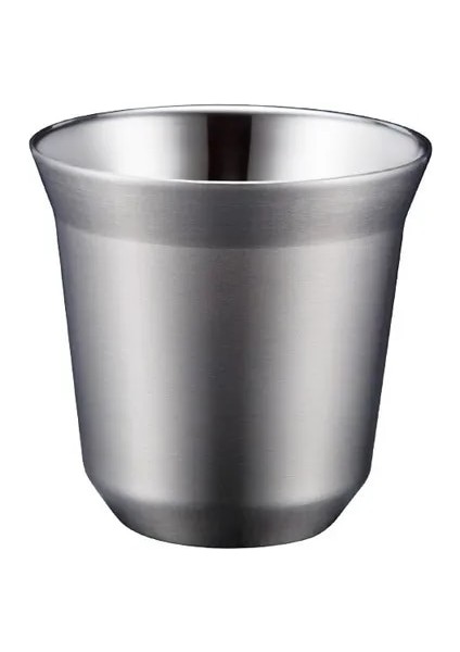 01 86ML 86/160ML Çift Katmanlı Paslanmaz Çelik Bardak Kaymaz Damla Geçirmez Kolay Temizlenebilir Yalıtım Çay Fincanı Şarap Bardağı Mutfak Aksesuarları (Yurt Dışından)