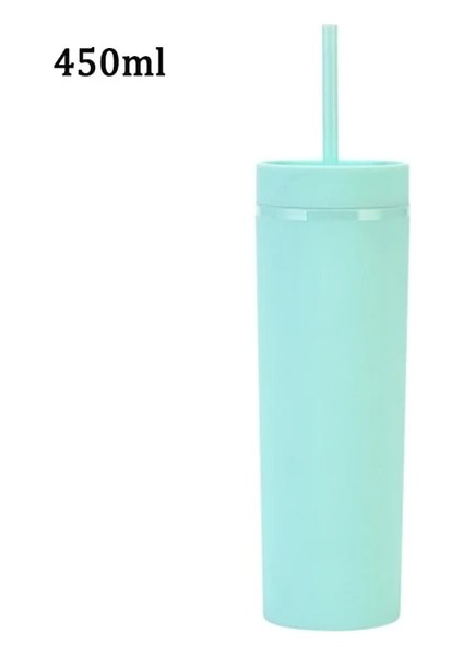 450ML 710ML 700ML 24OZ Çivili Bardak Bardak Çift Duvar Plastik Siyah Altın Yağ Kaygan Degrade Pembe Bling Çivili Pipetli Bardak (Yurt Dışından)