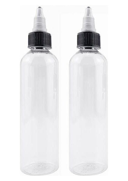 120ML Sıkılabilir Şişeler 2 Adet Pratik Sızdırmaz Sıkılabilir Şişe Çok Fonksiyonlu Toz Geçirmez Plastik Ketçap Şişesi Ev Mutfak Gereçleri (Yurt Dışından)