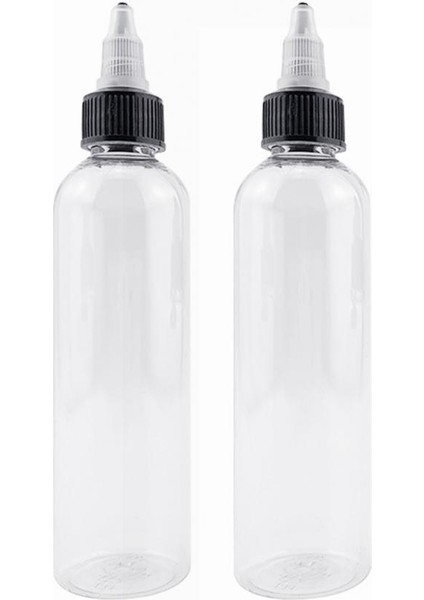 120ML Sıkılabilir Şişeler 2 Adet Pratik Sızdırmaz Sıkılabilir Şişe Çok Fonksiyonlu Toz Geçirmez Plastik Ketçap Şişesi Ev Mutfak Gereçleri (Yurt Dışından)
