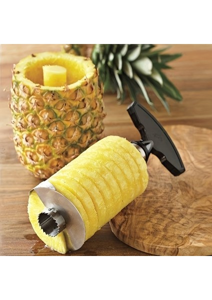 Soyucu Ananas Soyucu Paslanmaz Çelik Meyve Dilimleme Ananas Çukur Temizleme Aracı Ananas Bıçağı Ananas Bıçağı Mutfak Aksesuarları (Yurt Dışından) indirimleri
