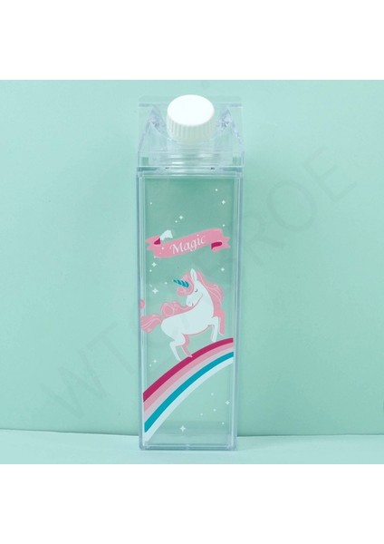 Stil 1 1.0l Mutfağım 500 ml Bpa Ücretsiz Süt Spor Su Şişesi Su Isıtıcısı Benim Sevimli Karikatür Yaratıcı Açık Plastik Taze Gourde Şişeler Drinkware (Yurt Dışından)
