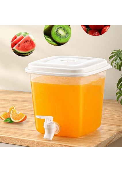3.5l Soğuk Su Isıtıcısı Musluk Suyu Sürahileri Limonata Kabı Buzdolabı Içecek Dispenseri Su Kovası Için Içecek Dispenseri (Yurt Dışından) fiyatları