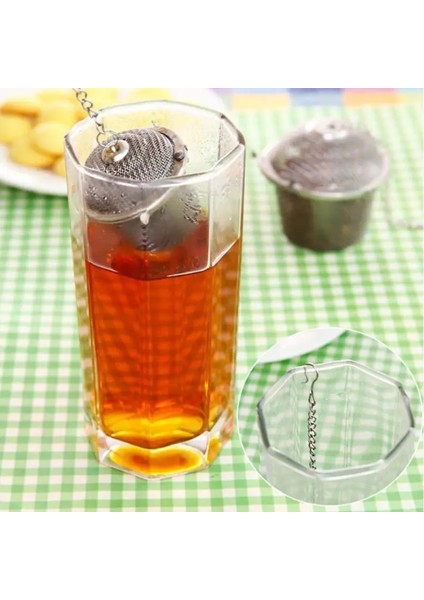 M Paslanmaz Çelik Çorba Tadı Baharat Kutusu Sepeti Salamura Tencere Cüruf Ayırma Kevgir Süzgeçler Pişirme Araçları (Yurt Dışından) fırsatları