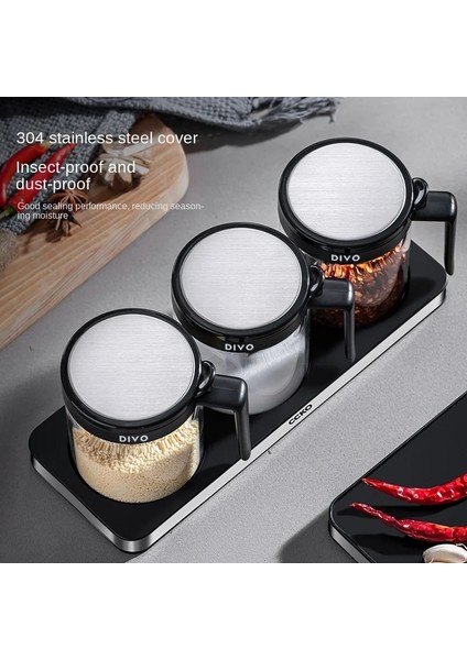 1 Adet Yaratıcı Şeffaf Cam Baharat Kutusu Mutfak Tuzluk Şeker Kavanoz Baharat Şişesi Gıda Tahıl Saklama Kabı Biber Kavanoz Mutfak (Yurt Dışından) modelleri